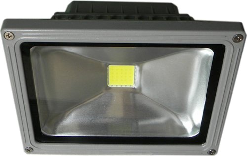 Προβολέας με led 230V με θερμό λευκό φως